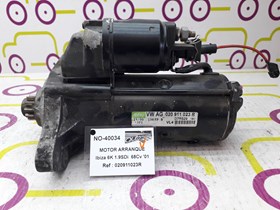 Motor de Arranque Seat Ibiza II (6K) 1.9 TDi 68 Cv de 2001 - Ref OEM :  020911023R